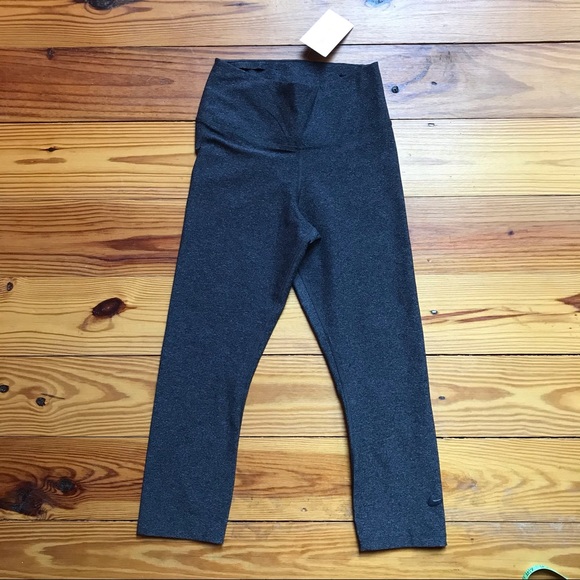 Nike Dri Fit Heather Grey Recycled Material Leggings, EUC, S - Picture 2 of 11